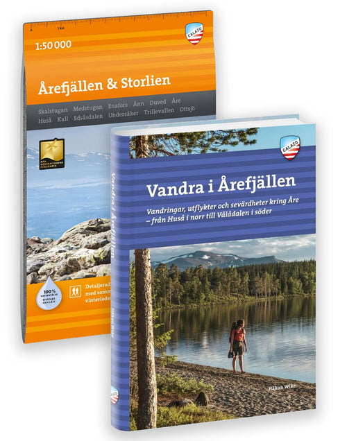 Paket: Vandra i Årefjällen + karta