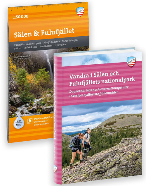 Paket: Vandra i Sälen och Fulufjällets nationalpark + karta