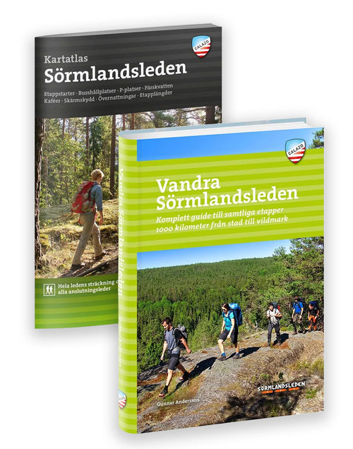 Paket: Vandra Sörmlandsleden + friluftsatlas